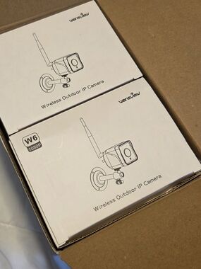 W6 Wireless Outdoor IP Camera - White (4-Pack)